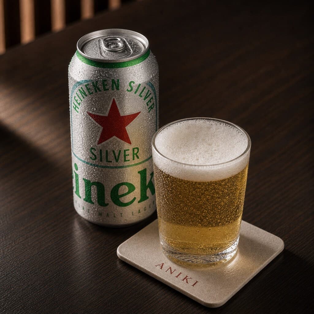 Beer Heniken Sliver
