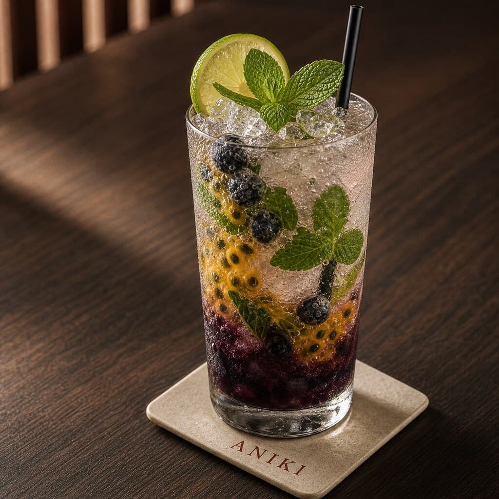 Mojito Việt Quất Chanh Dây