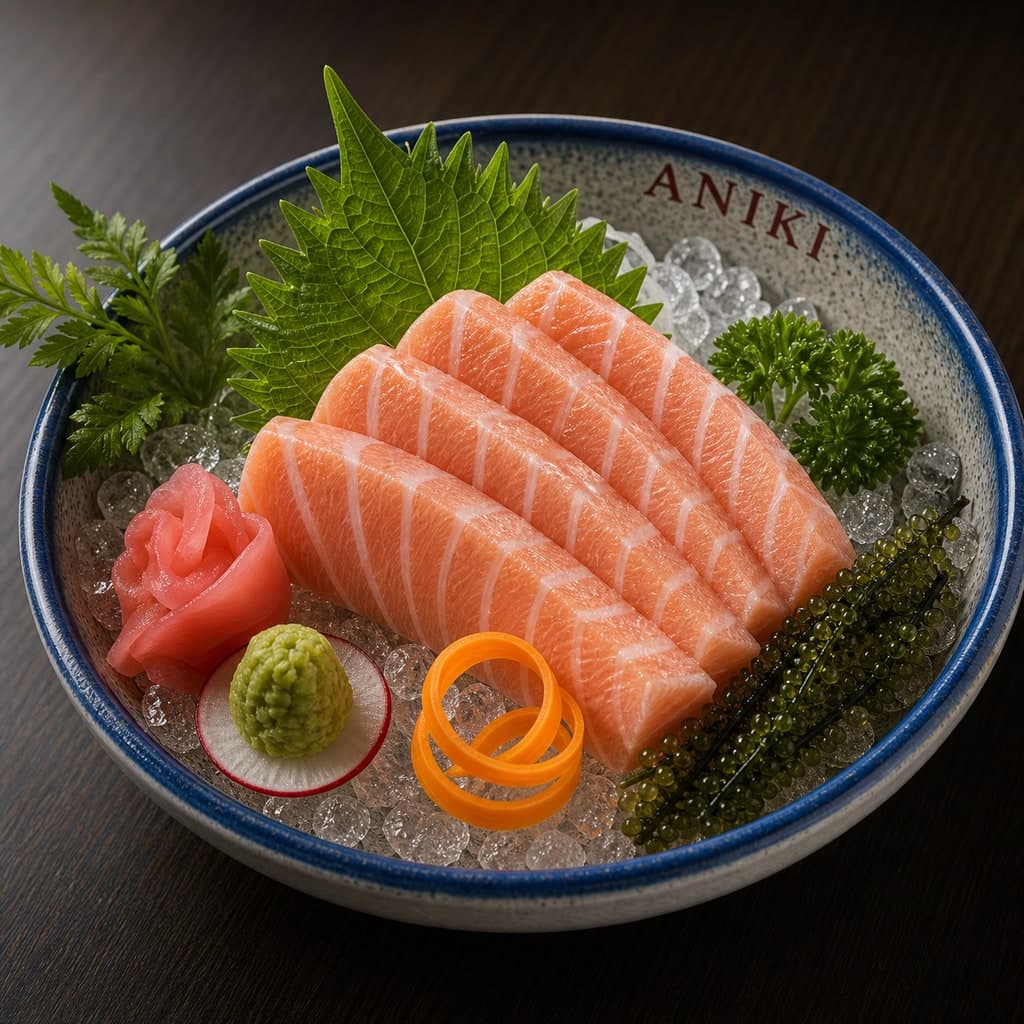 Toro Salmon Sashimi