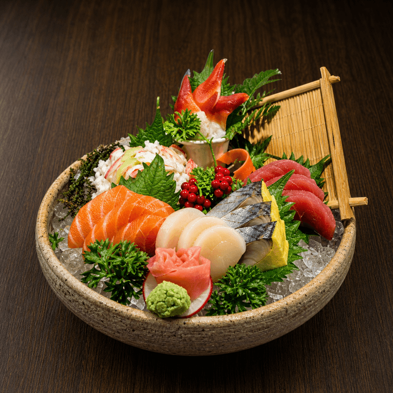 Set sashimi 6 loại: gọi một phần, thử nhiều vị biển