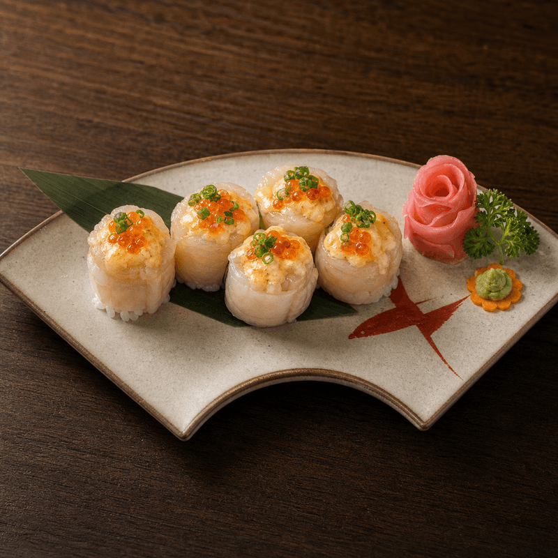 Sushi hana sò điệp: sushi hoa mềm ngọt, thơm béo